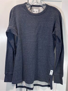 NWOT Adidas x Reigning Champ 100% Cotton XS Sweatshirt Blue Pullover BS0641